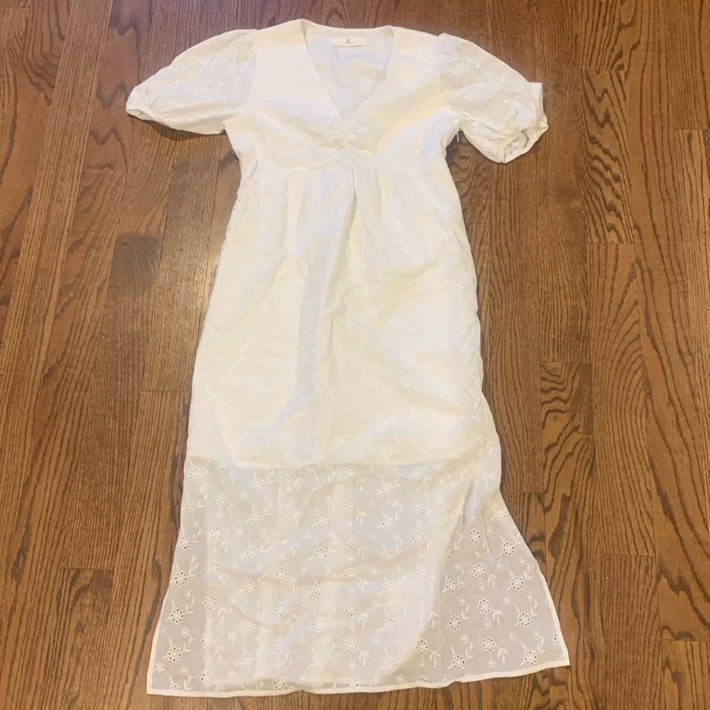 Commense Eyelet Dress